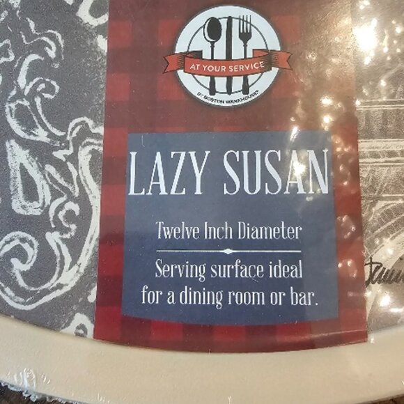 NEW Boston Warehouse Lazy Susan Paris France Eiffel Tower - Picture 2 of 5